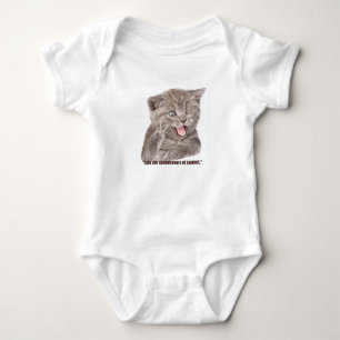 Body Para Bebê gato estupendo