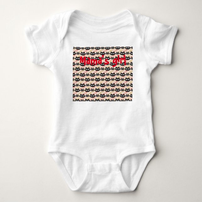 Body Para Bebê Gatos MCM (Frente)