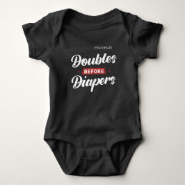 Body Para Bebê Gêmeos Antes das Fraldas Sombrio