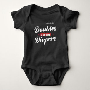 Body Para Bebê Gêmeos Antes das Fraldas Sombrio