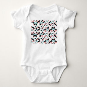 Body Para Bebê Geometria minimalista, estilo escandinavo trabalho