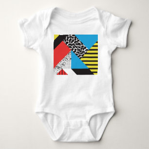 Body Para Bebê Geometria Moderna: Estilo sem Abstrato