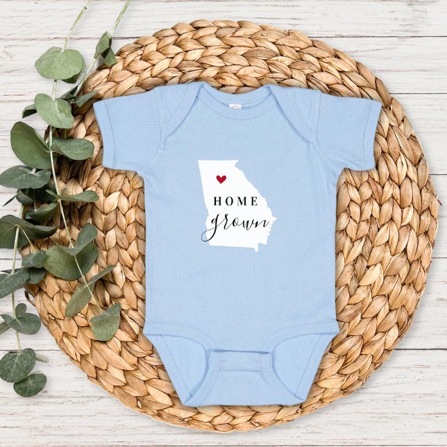Body Para Bebê Georgia Home Grown State Tee (Criador carregado)