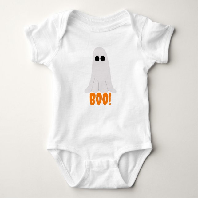 Body Para Bebê Ghost Boo Bodycase (Frente)