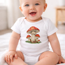 Giant Red Mushroom Graphic - Retro Cottagecore