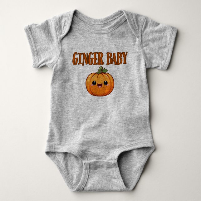 Body Para Bebê Ginger Baby! (Frente)