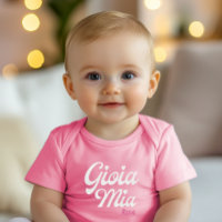 Gioia Mia - Presente Personalizado para Bebê Itali