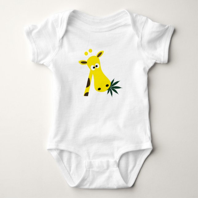Body Para Bebê Giraffe apedrejada (Frente)