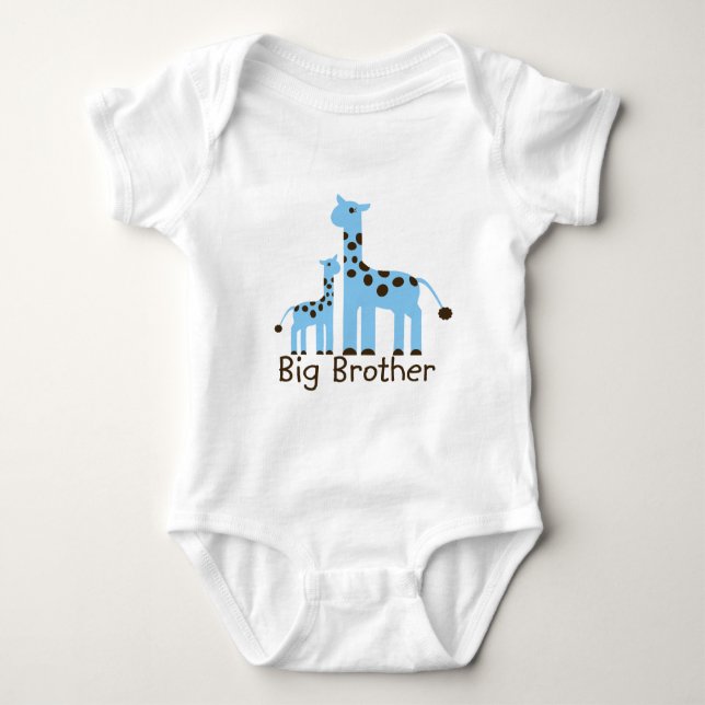 Body Para Bebê Giraffe Big Brother (Frente)