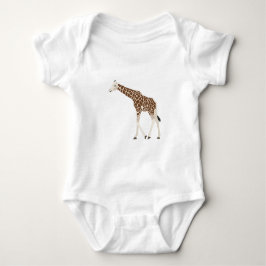 Body Para Bebê Giraffe Jungle Safari Animal