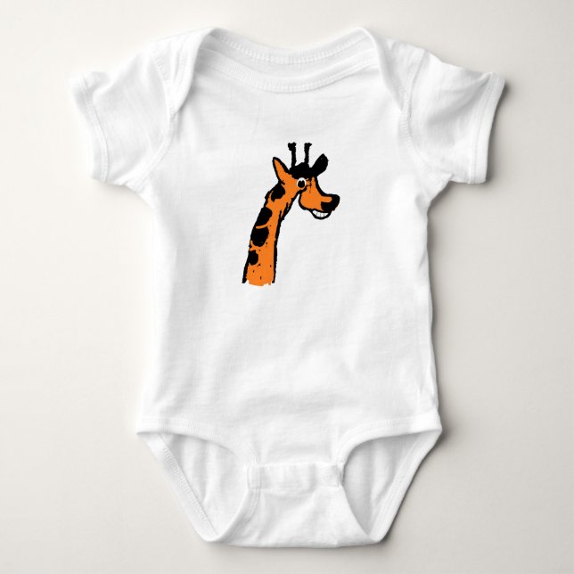 Body Para Bebê Giraffe Lover (Frente)