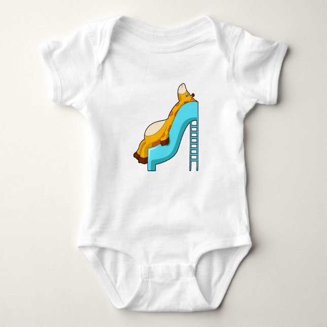 Body Para Bebê Giraffe Slide (Frente)