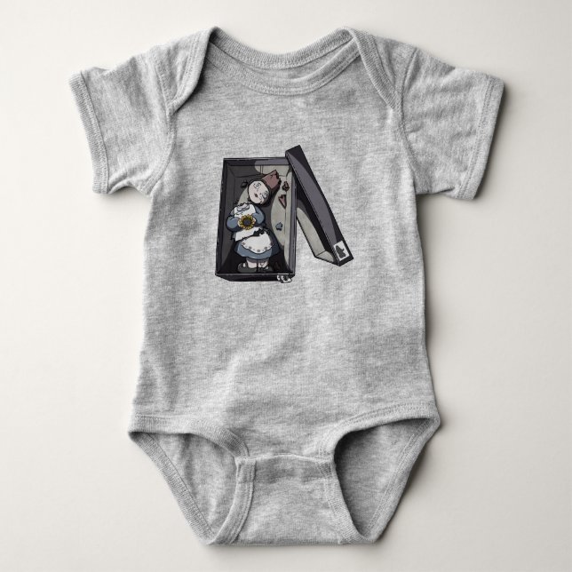 Body Para Bebê Gnomo quebrado (Frente)
