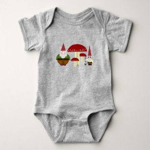 Body Para Bebê Gnomos Baby Bodydress