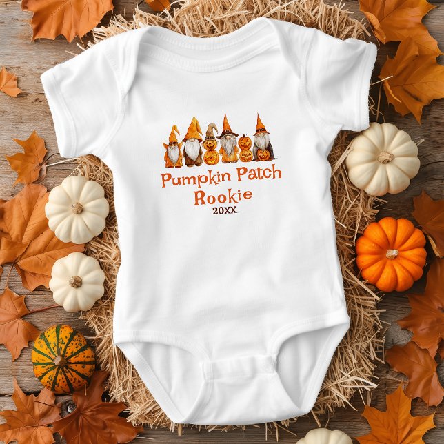 Body Para Bebê Gnomos Novatos do Pomar de Abóboras (Criador carregado)