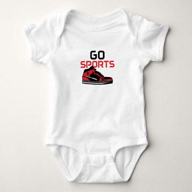 Body Para Bebê Go Sports (Frente)