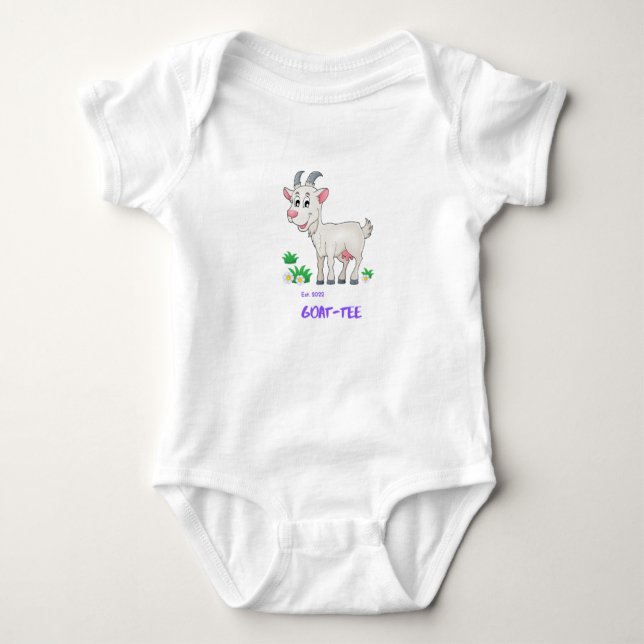Body Para Bebê Goat Baby Bodydress (Frente)