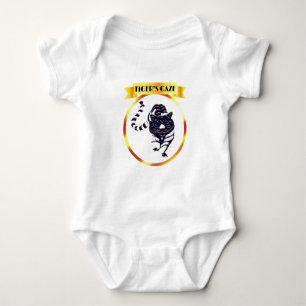 Body Para Bebê Gola de Tigre Majestosa