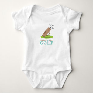 Body Para Bebê Golfe Marcha Rastreada
