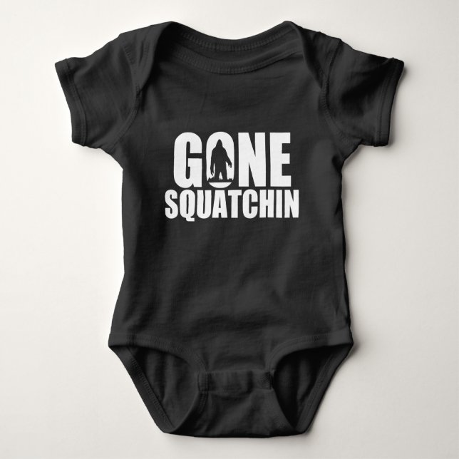 Body Para Bebê Gone Squatchin (Frente)