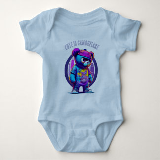 Body Para Bebê Gótico Grin Protocol 50x50 edição 001