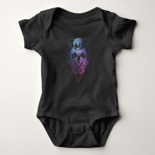Body Para Bebê Gótico Moon Gótico Gótica Wicca Crescente Lunar Ma