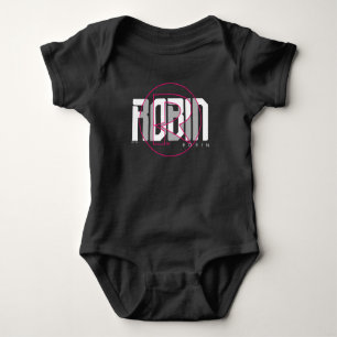 Body Para Bebê Gráfico de nomes Hi-Tech Robin