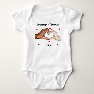 Body Para Bebê grammy & Grampy