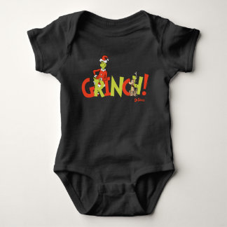 Body Para Bebê Grinch! Character Logo Graphic