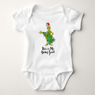 Body Para Bebê Grinch Clássico   Travesso