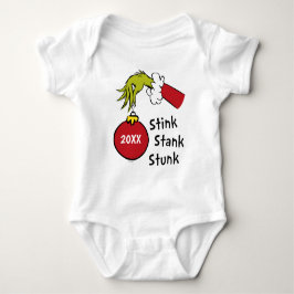 Body Para Bebê Grinch | Fedor Entumeceu Enfedeceu