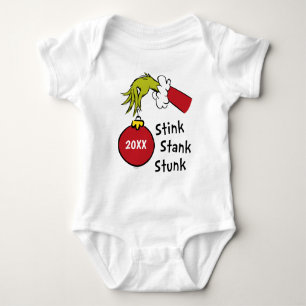 Body Para Bebê Grinch   Fedor Entumeceu Enfedeceu