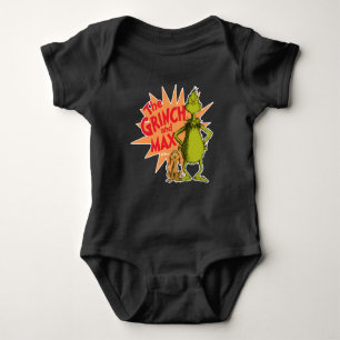 Body Para Bebê Grinch Grinch & Max Starburst