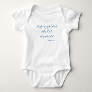 Body Para Bebê Grito Belo e Alegre