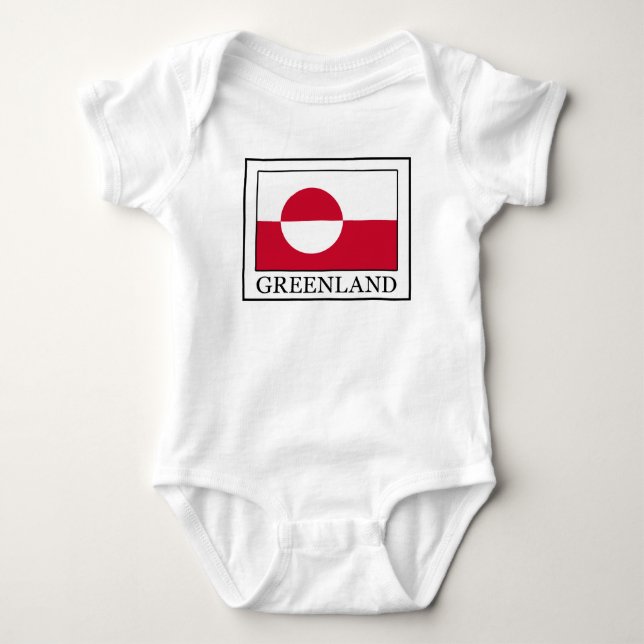 Body Para Bebê Gronelândia (Frente)