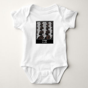 Body Para Bebê Grove Laranja