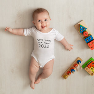 Body Para Bebê Guarde o Bar Mitzvah 2036 ADICIONAR QUALQUER ANO