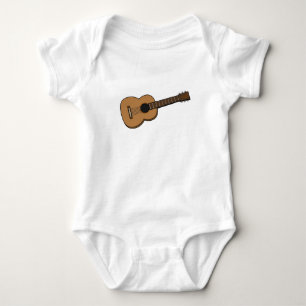Body Para Bebê Guitar Cartoon