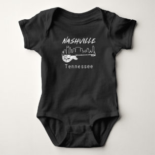 Body Para Bebê Guitar Country Music Souvenir Gift Nashville