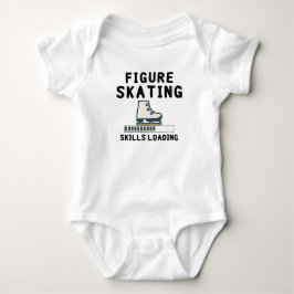 Body Para Bebê Habilidades de Patinação Artística Carregando Pati