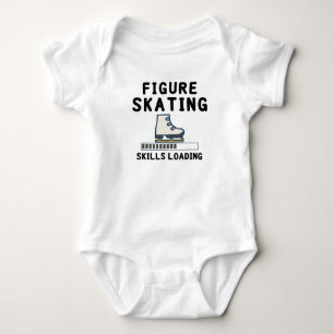 Body Para Bebê Habilidades de Patinação Artística Carregando Pati