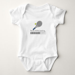 Body Para Bebê Habilidades de tênis carregando Presente de Tênis,