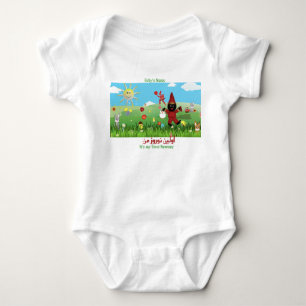 Body Para Bebê Haji Firuz Baby Bodydress Personalizado
