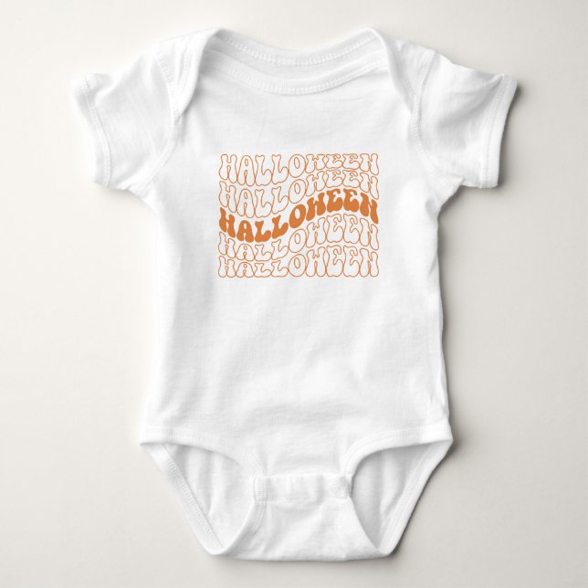 Body Para Bebê Halloween (Frente)