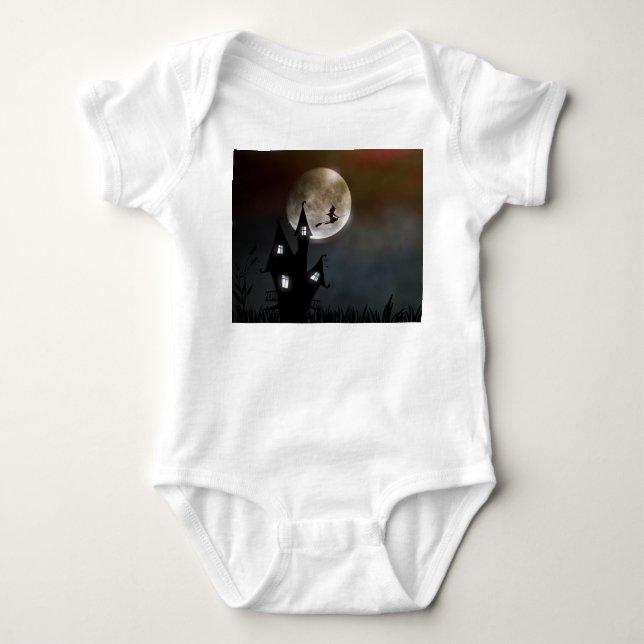 Body Para Bebê halloween (Frente)