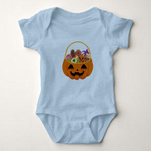 Body Para Bebê Halloween - abóbora - Prezado Bebê