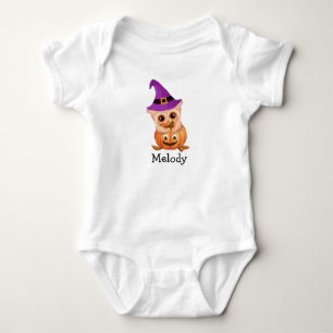 Body Para Bebê Halloween Baby Owl Baby Jersey Bebê biquíni