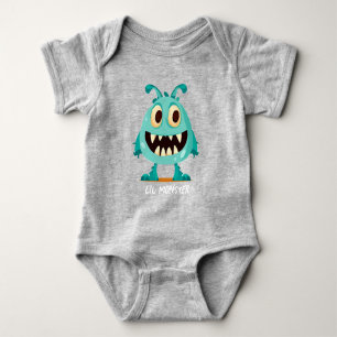 Body Para Bebê Halloween/Monstro/desenho animado