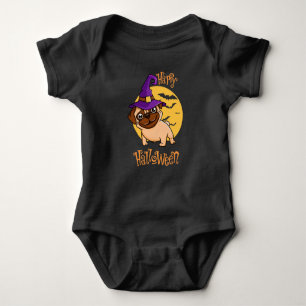 Body Para Bebê Halloween Puggy Baby Bodyfato