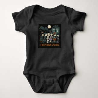 Body Para Bebê Halloween Spooks Baby